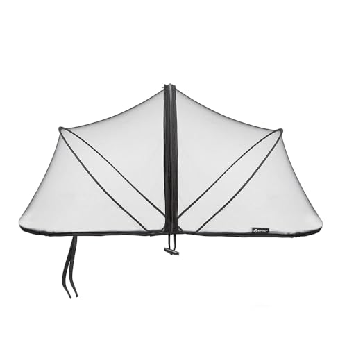 Mosquiteiro Safety 1st, com Arco e Zíper para Carrinho, Black