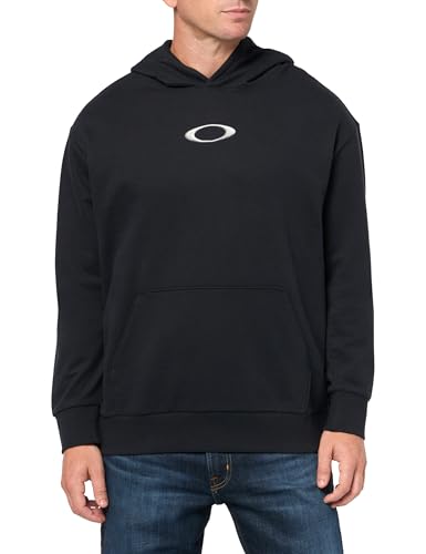 Oakley Metal Pullover Hoodie, Blackout, Medium