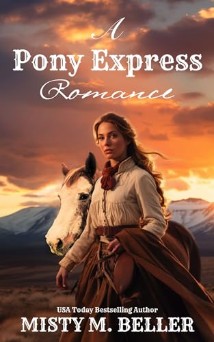 A Pony Express Romance book cover