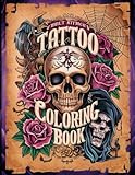 Tattoo Coloring Book for Adults: Detailed Tattoo Designs for Stress Relief and Enjoyment