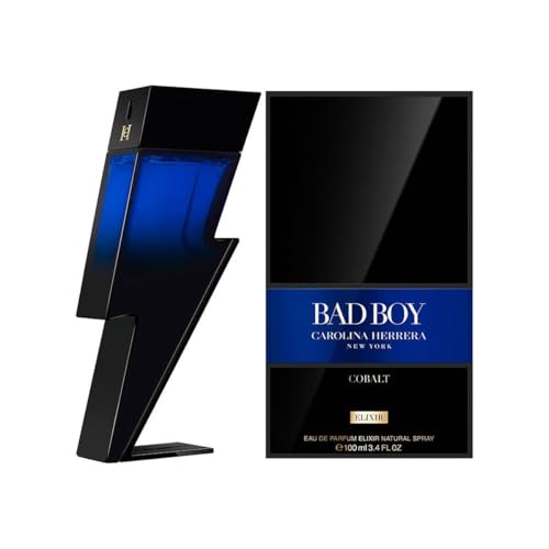 Bad Boy Cobalt Elixir by Carolina Herrera for Men - 3.4 oz EDP Spray