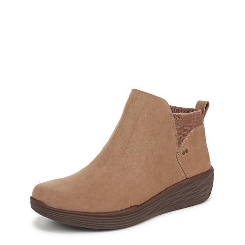 Ryka Womens Noelle 3 Weatherproof Ankle Bootie Walnut Brown Leather 11 M