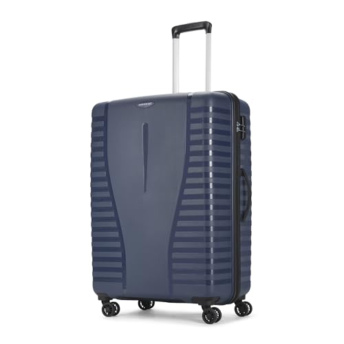 Aristocrat Large Polypropylene Airpro Spinner Check-in 75 Cm() 8 Wheels Trolley Bags for Travel Hard Case Luggage, Lightweight Bag with Combination Lo