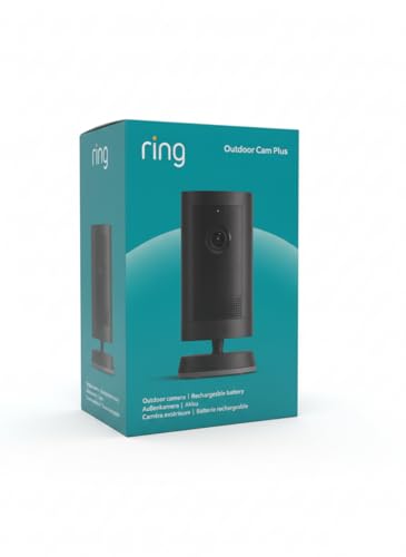 🔥 SELTEN SO GÜNSTIG (-45%) Zertifiziert und generalüberholt Ring Außenkamera Plus Akku (Outdoor Camera Plus) | 2K-Weitwinkelvideo | Kabellose Überwachungskamera zur Selbstinstallation | 30-tägiger Gratiszeitraum für Ring