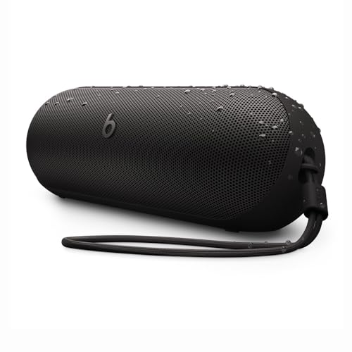Beats Pill - Portable Bluetooth Speaker - Up to 24H Battery Life, Water Resistant, Bluetooth, Apple & Android Compatible, Seriously Loud Sound for Home, Outdoor and Travel - Matte Black