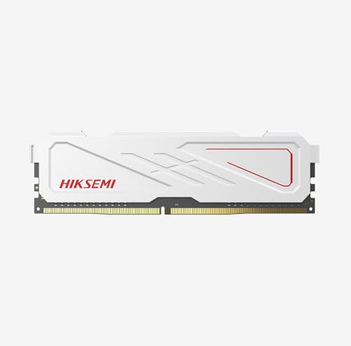 Memória Desktop DDR4 16GB 3200MHz Hiksemi Armor Dissipador Integrado Branca HSC416U32E2 16G