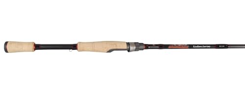 Dobyns Rods Kaden Spinning / 7'1" / 1 PC / 4-10 LB Line Weight / 1/8-3/8 oz Lure Weight/Light Fast Action/Cork-Split Handle