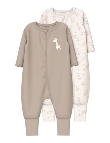 🔥 STARKER PREIS (-45%) NAME IT Unisex Strampler im Doppelpack Jet Stream-104