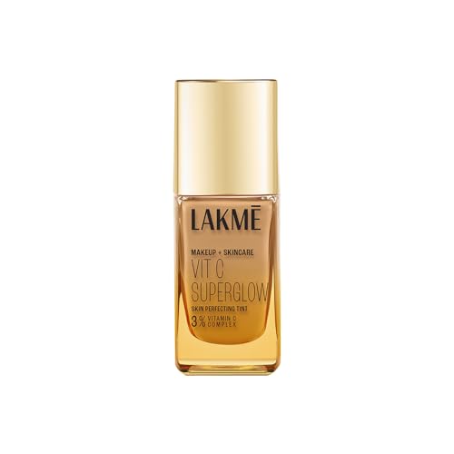 Makeup+Skincare VitC Superglow Skin Perfecting Tint Neutral medium N220 25ml, Natural finish, Liquid form for All skin type