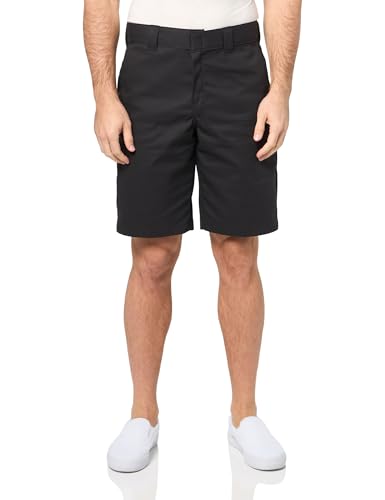 Dickies Relaxed Fit Work Shorts, 11", Black, 38