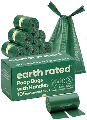 Earth Rated Easy-Tie Handle Bags (Unscented, 105-Count)