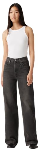 🔥 STARKER PREIS (-47%) Levi's Damen Ribcage Wide Leg H223 Jeans, Swipe Up,33W / 32L