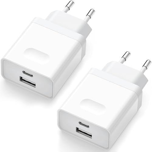 (-68%) USB C Ladegerät, USBC Adapter Netzteil 20W for iPhone 16 15 14 13 12 11 Pro Max SE XS XR 8 Plus, Galaxy S23/S22/S21, Netzstecker USB Stecker Mehrfach Charger Handy Ladestecker Wufuera