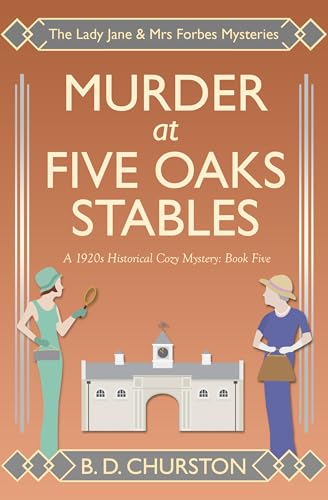 Murder at Five Oaks Stables book cover