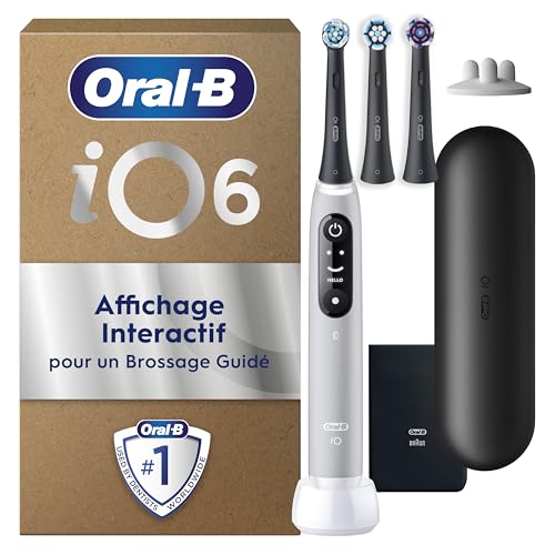 (-26%) Oral-B iO Series 6 Elektrische Zahnbürste, Grau