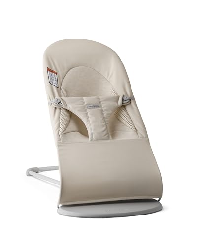 BabyBjorn Bouncer Balance Soft Light Beige Woven Jersey
