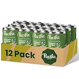 Pacific Foods Organic Lightly Salted Chicken and Wild Rice Soup, 16.3 oz Can (Pack of 12)
