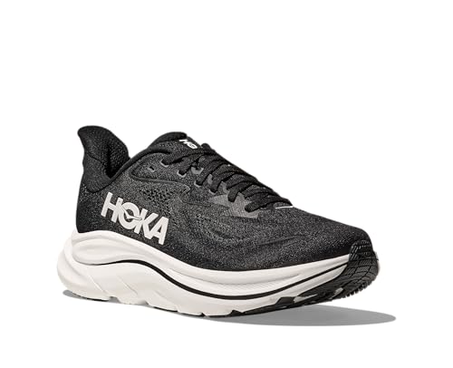 Hoka Men's Clifton 10 Black/White 9 Medium