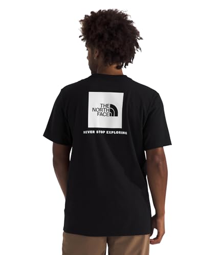 The North Face Mens Core Box NSE Short Sleeve Tee Branded T-Shirt with a Ribbed Collar
