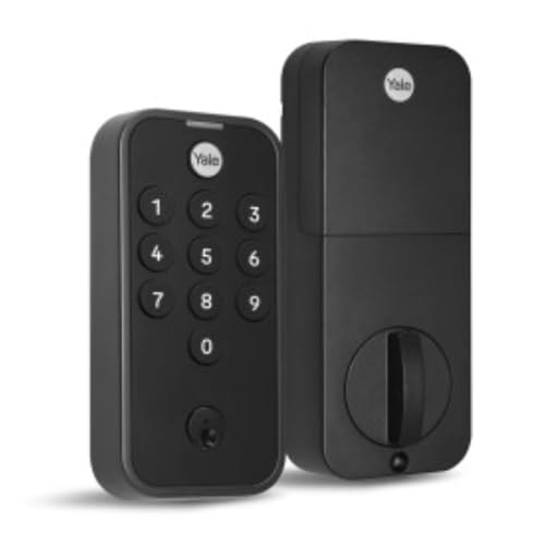 Yale Black Code Keypad Deadbolt Front Door Lock for Keyless Entry, YED210-NR-BSPSchlage Arrive WiFi Deadbolt Smart Lock