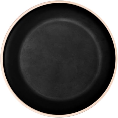 WOLFF - Prato Raso de Melamina Class Preto 27cm