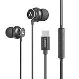 Ambrane Type C Wired in Ear Earphones with inLine Mic