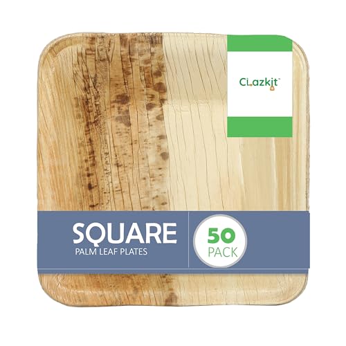 84% Off Clazkit 50 Pack Areca Square Deep Bowl - Now ₹173 (₹1098 MRP)