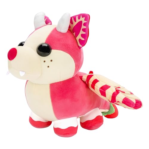 Adopt Me! Collector Plush Strawberry Shortcake Bat Dragon - Series 5 - Legendary - Exclusive Virtual Item Code Included - Toys for Kids Featuring Your Favorite Pet, Ages 6+