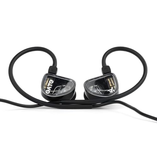 Fanmusic TRUTHEAR GATE Cost-Effective Dynamic Driver in-Ear Headphone with 0.78 2Pin Cable (Black, with mic)