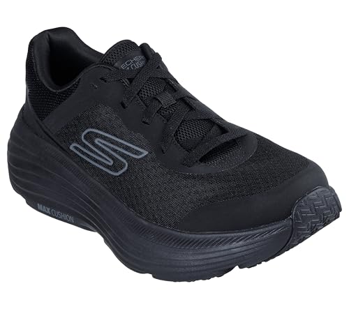 Skechers Men's Max Cushioning Endeavour Sneaker, Black/Black, 10