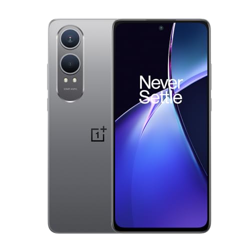 OnePlus Nord CE4 Lite 5G (Super Silver, 8GB RAM, 128GB Storage) | Lifetime Display Warranty | 5500 mAh Battery, 80W SUPERVOOC and Reverse Charging | 5