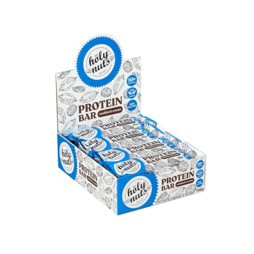 Display Barra de Proteina Vegana Sabor Cookies'n'Cream