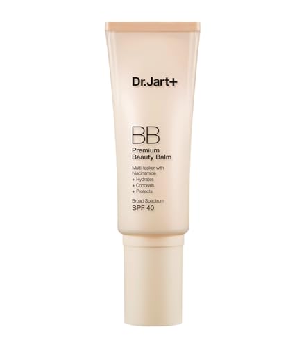 Dr.Jart+ Premium BB Tinted Moisturizer with SPF 40 and Niacinamide | Korean bb cream | Korean Skin Care, Fair-Light, 1.35 Fl Oz