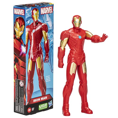 Marvel, Action Figure, Homem de Ferro - Figura Articulada em Grande Escala com 20 cm - A partir de 4 Anos