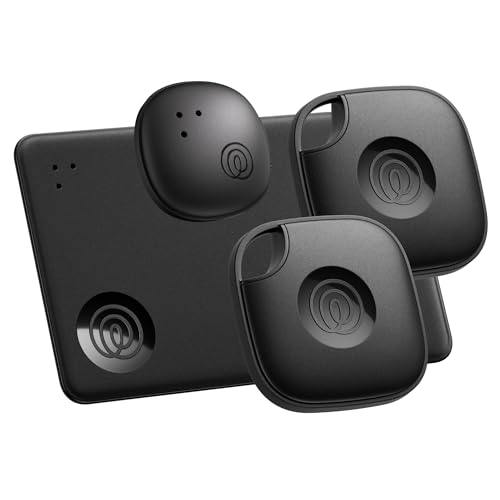 Tile by Life360 Essentials - Bluetooth Trackers & Item Locators for Keys, Wallets, Remotes & More; Easily Find All Your Things. Both iOS and Android Compatible. 4-Pack (Mates/Slim/Sticker)