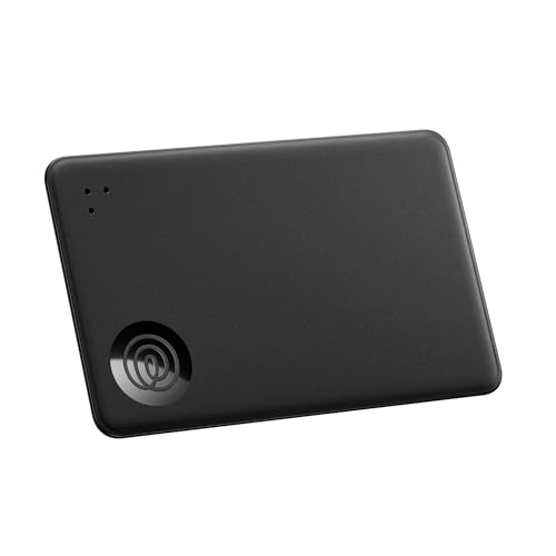 Tile by Life360 Slim - Wallet Finder, Bluetooth Tracker and Item Locator for Luggage Tags, Passports and More. Both iOS and Android Compatible. Phone Finder. 1-Pack (Black)