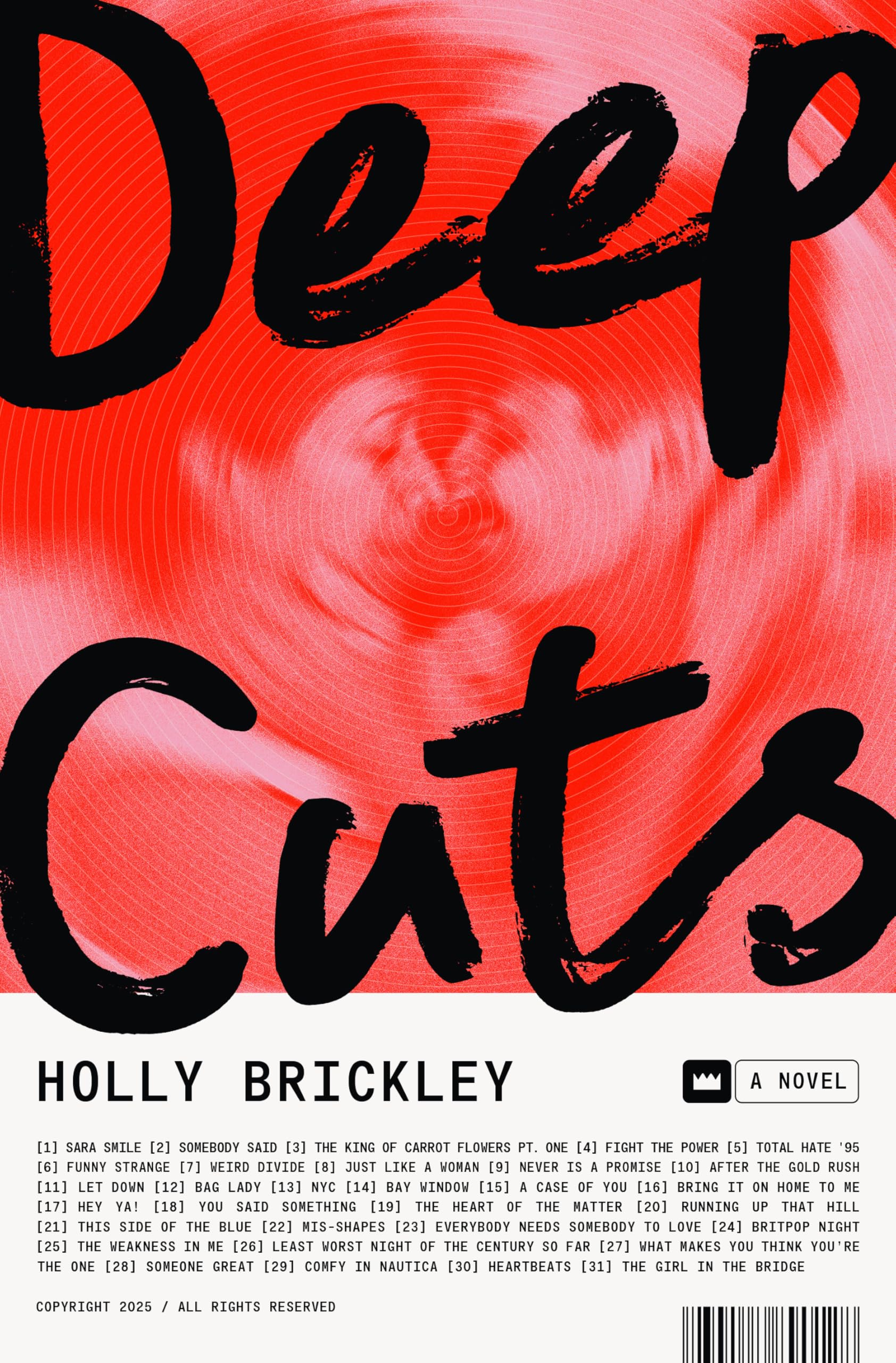 Cover of Deep Cuts: A Novel by Holly Brickley