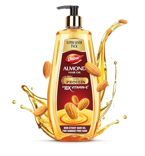 55% Off : Dabur Almond Non Sticky Hair Oil, 650 ml