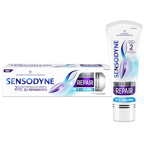 (-19%) Sensodyne Clinical REPAIR, Zahnpasta für empfindliche Zähne mit 5 % NovaMin, für langanhaltende Linderung, 75ml