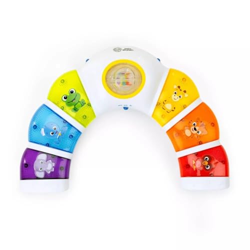 Baby Einstein Chase & Tap Earl Crawling Baby Toy, with Mirror and Music, Ages 6 Months and Up
