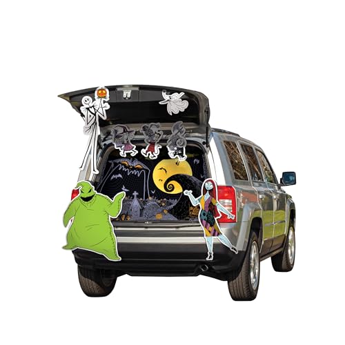 Disney Nightmare Before Christmas Treat Your Trunk Kit, Official Disney Trunk or Treat Car Decoration Set