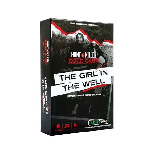 Hunt A Killer: Cold Case: Girl in The Well, an Immersive True Crime Experience and Halloween Mystery Party Game for Adults, Perfect for Halloween Game Night & Fans of Criminal Minds or Forensic Files