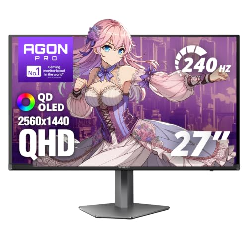 [Monitor] AOC Agon Pro 27 Inch Gaming Monitor QD OLED 240Hz (Its actually the 280hz updated model.) 0.03ms, AG276QZD2
