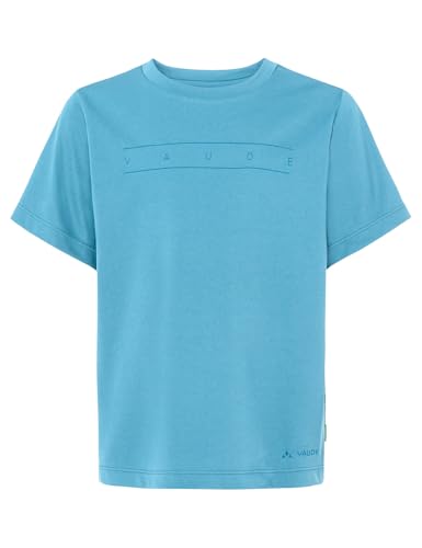 (-48%) VAUDE Print T-Shirt Kinder UV-Schutz 50+, Crystal Blue, Gr. 134-140