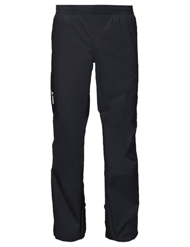 (-52%) VAUDE Regenhose Herren Drop Pants II, wasserdicht – Schwarz – Gr. XL Lang