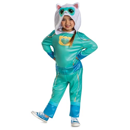 Disney Super Kitties Bitsy Costume for Kids, Official Super Kitties Costume Outfit with Headpiece, Child Size (4-6x)