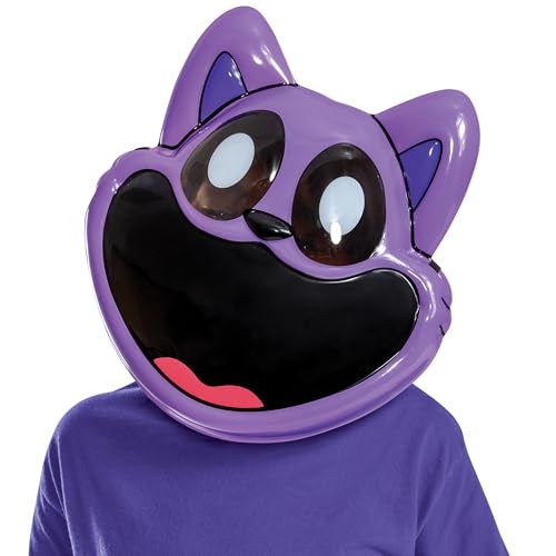 Disguise Poppy Playtime Catnap Mask, Official Poppy Playtime Costume Accessory, One Size