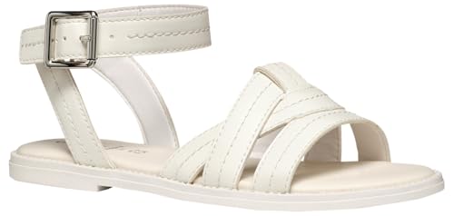 🔥 STARKER PREIS (-48%) Geox J Karly Girl Sandal, White, 31 EU