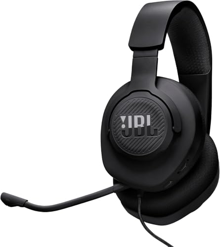 (-25%) JBL Quantum 100M2 Kabelgebundenes Over-Ear Gaming Headset mit QuantumSOUND Signature, 3,5-mm-Klinke, Multi-Plattform-Kompatibilität und abnehmbarem Mikrofon mit Stummschaltungsoption, Schwarz