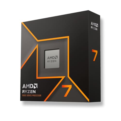 (-33%) AMD Ryzen 7 9700X Prozessor (8 Kerne/16 Threads) 65W DTP, AM5 Sockel, 40MB Cache, Bis zu 5.5 GHz max Boost Frequenz, Kein Kühler